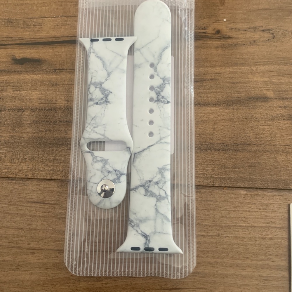 Series 4 marble Apple Watch band